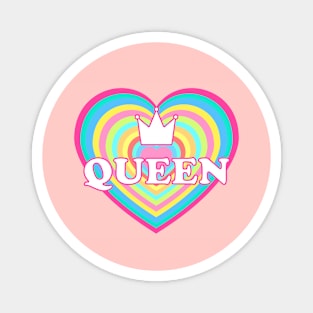 Queen Of Hearts Magnet